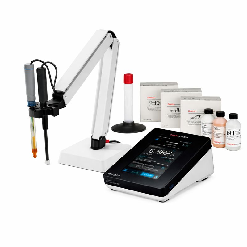 Medidor de banco de pH/ión de doble canal Orion Pro Star PI217 con soporte FISHER SCIENTIFIC